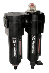 C72C Series:Norgren Excelon® Filter-Lubricator Combination Units for Compressed Air Systems  - Discontinued