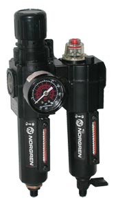 C72H Series:Norgren Excelon® Filter/Rregulator- Lubricator Combination Units for Pneumatic Applications  - Discontinued