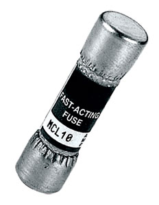 MCL 600 VAC & MOL 250 VAC Style Fuses:Fast Acting 10x38 Midget Fuses, 600 VAC & 250 VAC Class M