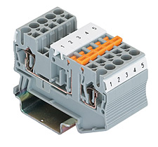 XBPT Series:Feed Through Spring Cage Terminal Blocks
Fuse Holder / Circuit Breaker Terminal Blocks