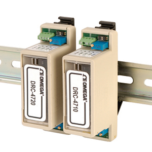 DRC-4710 and DRC-4720:DIN Rail Mount Bridge Input Signal Conditioners