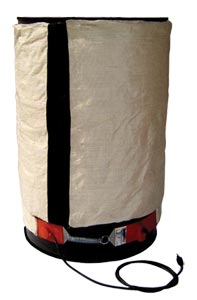 DRUM-DHW-55 and TOTE-BH-55:High Watt Drum Heaters and Insulating Blankets