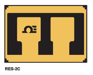 RES-2C, RES-5C, RES-2N, RES-5N:Bridge-Balancing and Zero Temperature-Compensation Resistors