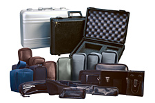 Hard and Soft-Sided, Leather and Vinyl Sleeve Varieties:Protective Carrying Cases