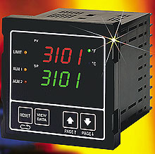 CN3101:1/4 DIN Limit Temperature/Process Controllers with Modular Communications Options