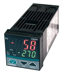 CN6201 Series:1/16 DIN Ramp/Soak Temperature/Process Controllers