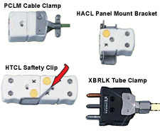 Ceramic and Three-Pin Connector Accesories:Standard Size Connector Accessories For Ultra-High Temperature Connectors