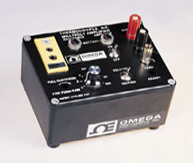 OMNI-AMP IIB:Thermocouple D.C. Millivolt Amplifier, Battery-Operated Laboratory with Built-in Ice Point Reference Junction for Cold Junction Compensation - Discontinued