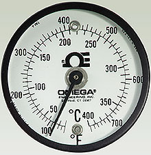 SUR Series:DialTemp™ Surface Thermometers Dual Fahrenheit & Celsius Dials