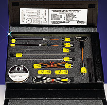 TK-1 and TK-2 Kit:Probe and Sensor Kit with Heavy Duty Thermocouples and Miniature Connectors